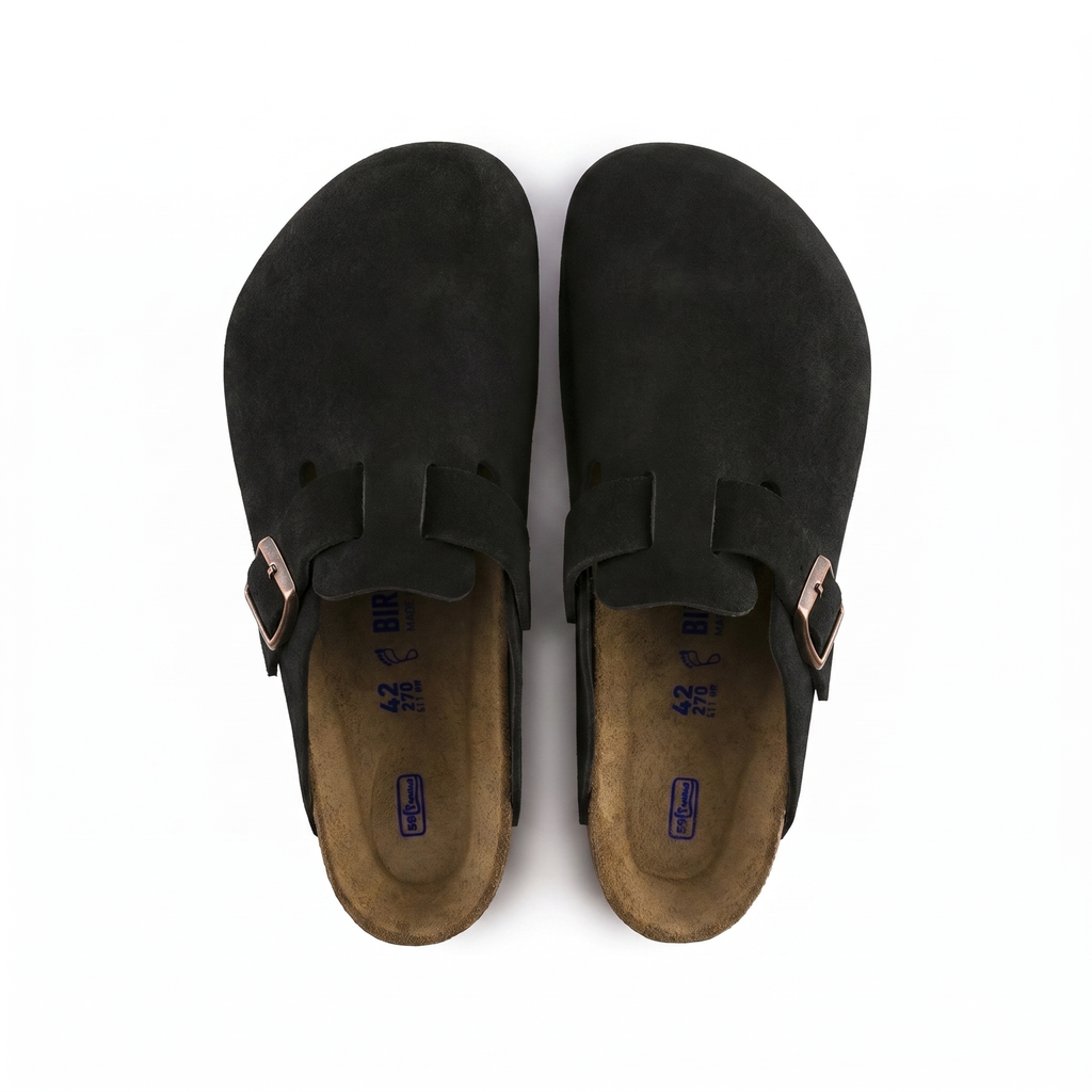 Boston Soft Suede Clog