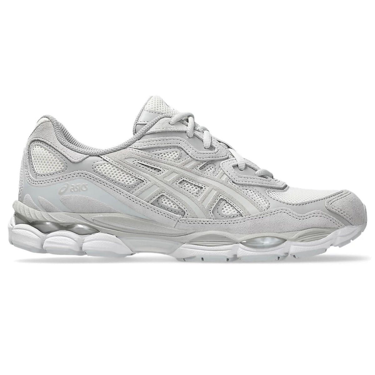 Asics GEL NYC Gray sneakers with two laces